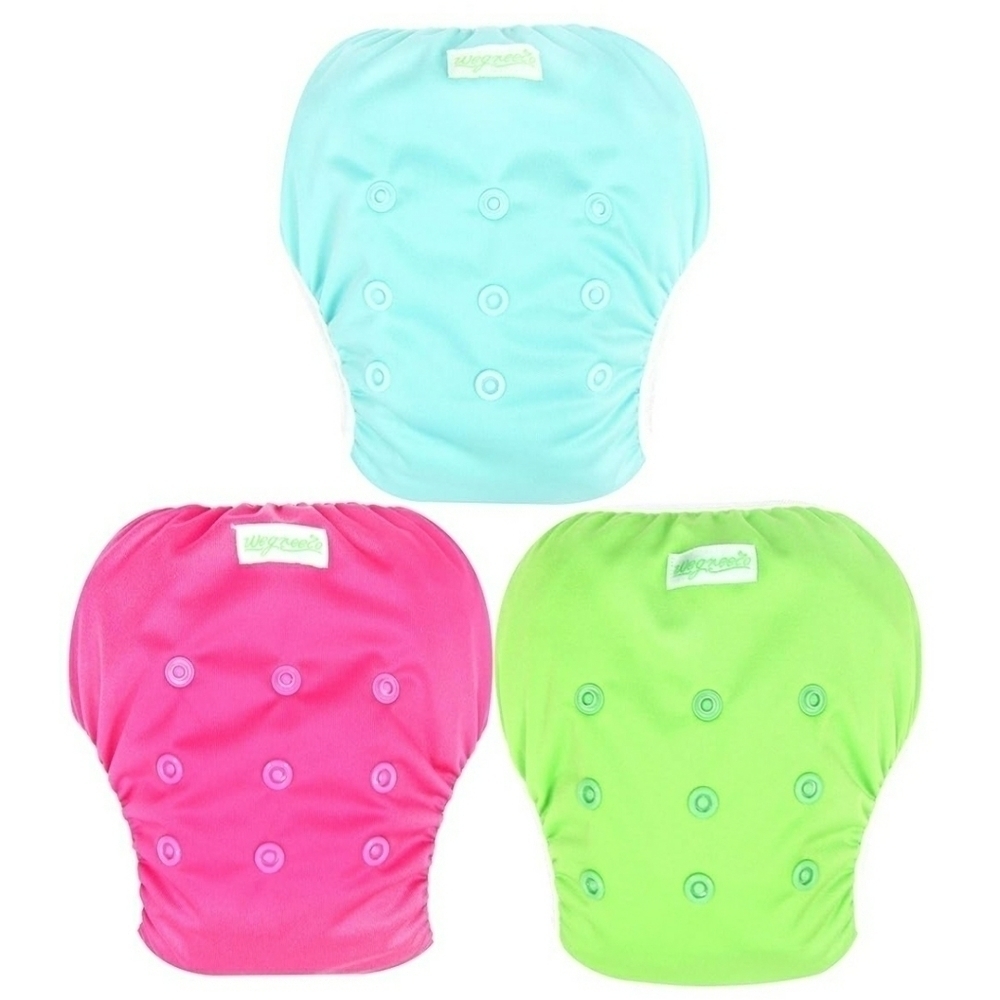 SWIM PANTS 3 PACK FOR BABY TODDLER ADJUSTABLE SIZE LARGE